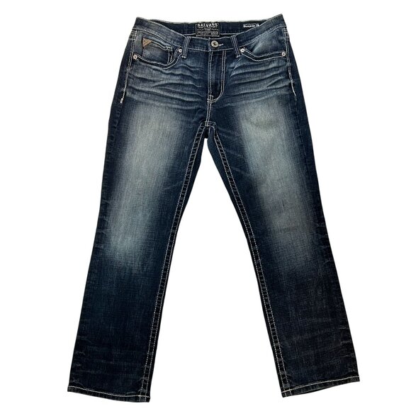 Buckle Denim - Buckle salvage supply co mayhem straight stretch denim dungarees jeans womens 34